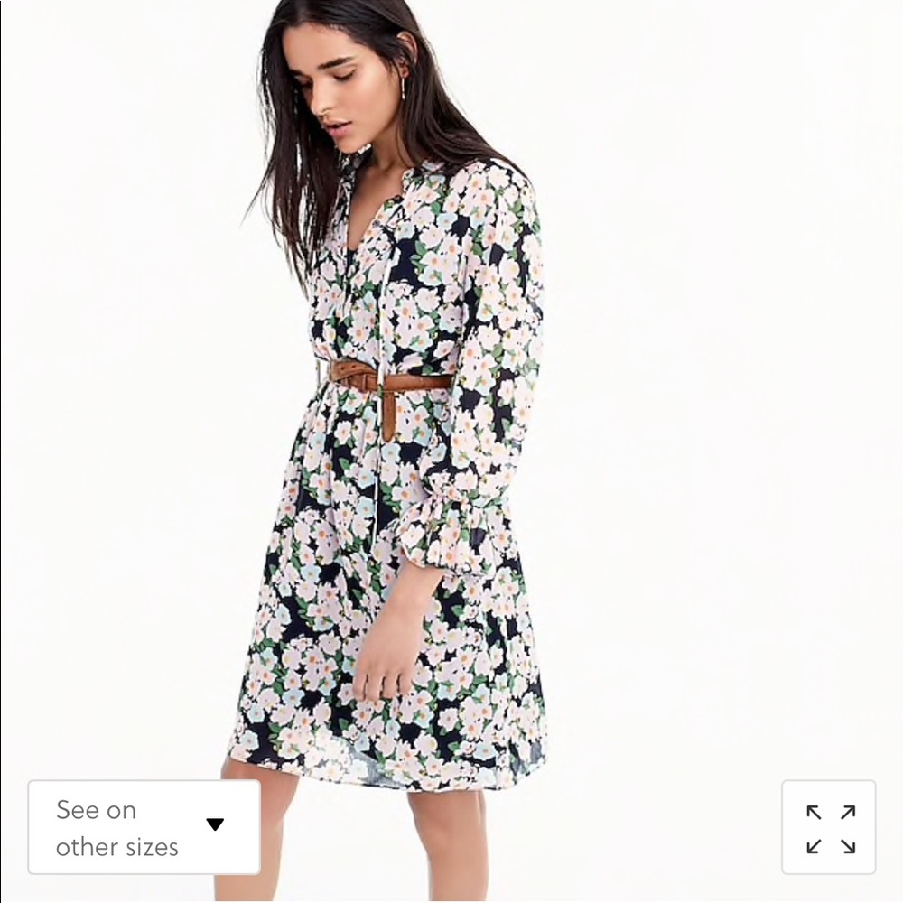 J.Crew Definition Dress French Flora